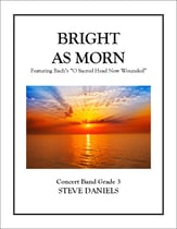 Bright As Morn Concert Band sheet music cover